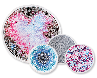 Tapis de yoga rond MY LIVING STYLE