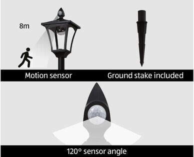 Solar Wall/Post Light or Post Light