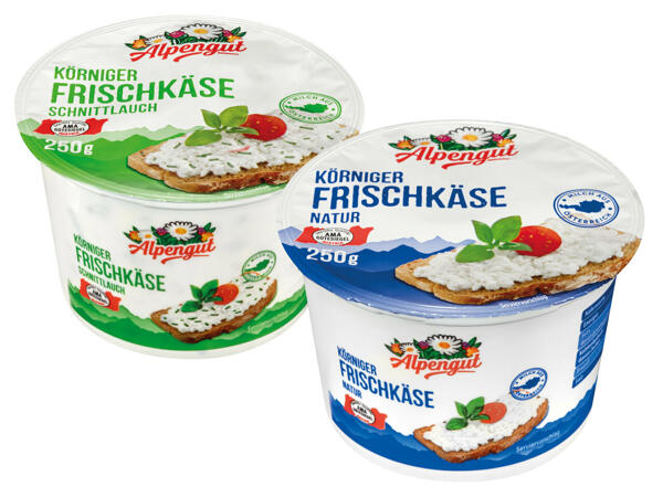 ALPENGUT Körniger Frischkäse