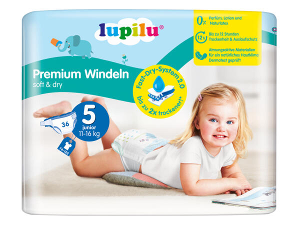 Premium Windeln Junior