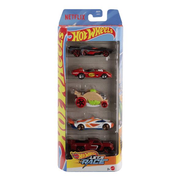 HOT WHEELS(R) 				Petites voitures, 5 pcs