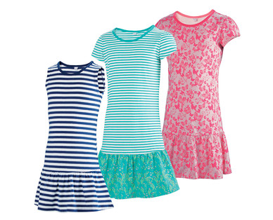 Girls' Summer T-Shirt Dress