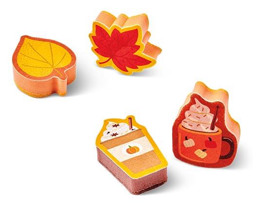 Joie Fall Novelty Sponges