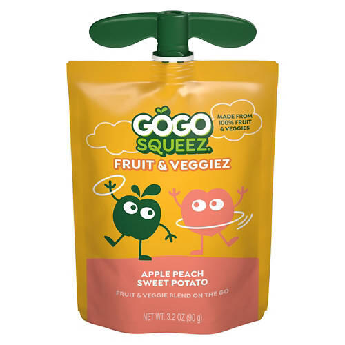 Variety Pack Fruit & Veggie Squeez - 12 pack, 3.2 oz Pouches