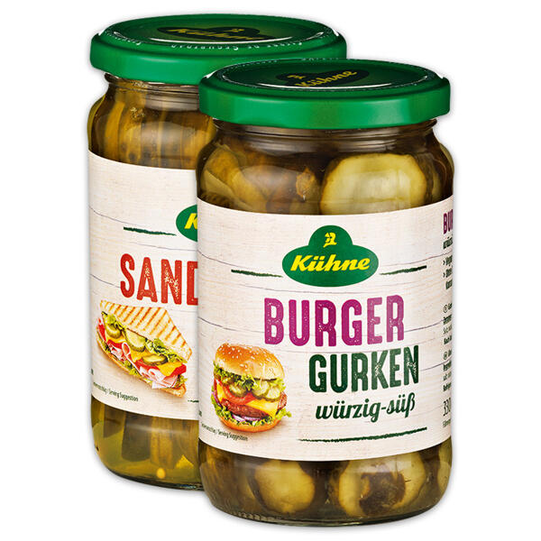 Burger-/ Salat-/ Sandwich Gurken