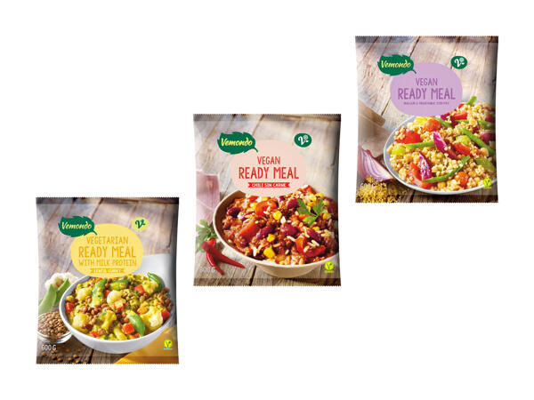 Piatti pronti vegani