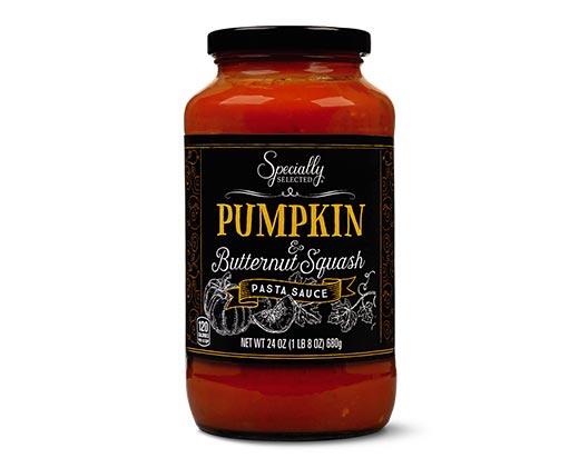 Specially Selected 
 Pumpkin & Butternut Squash or Pumpkin Chipotle Pasta Sauce