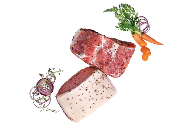 Frische Schweinebratenstücke