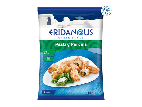 Eridanous Cheese Puffs with Mizithra & Feta Cheese or Pastry Parcels with Spinach & Cheese