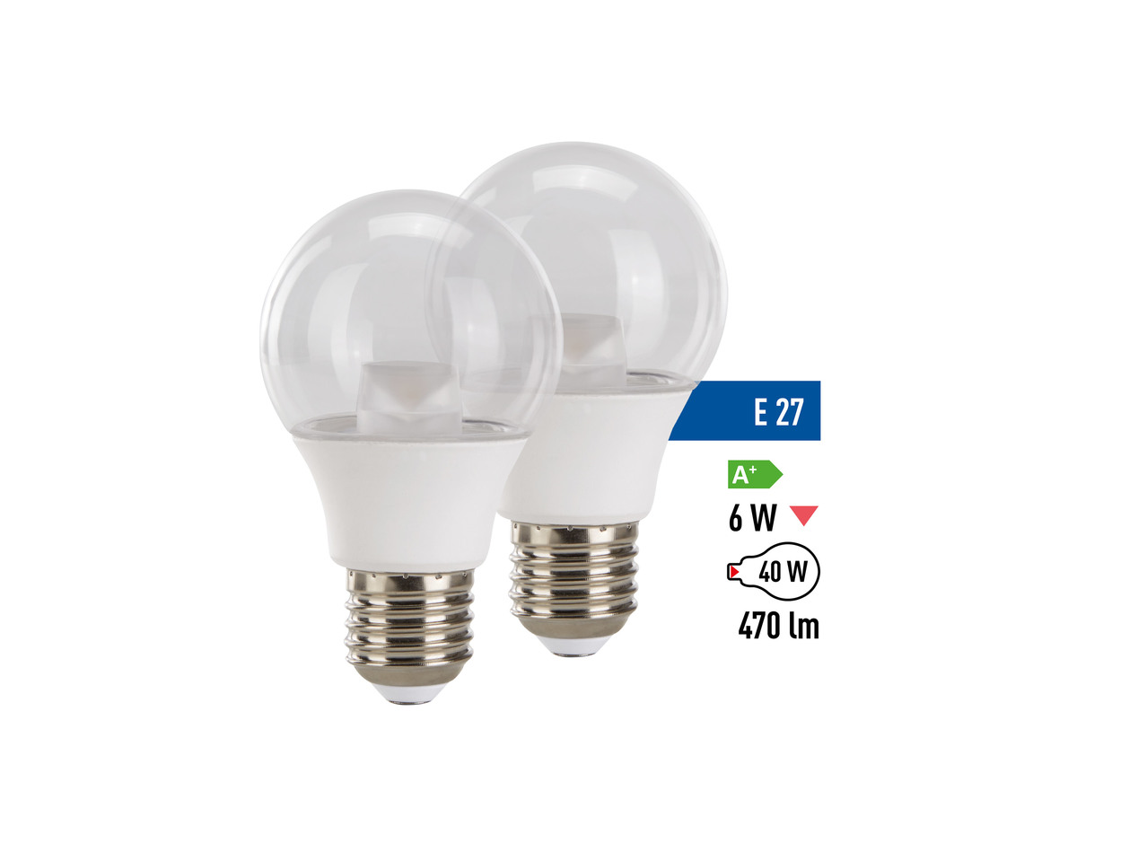 LED žárovka – 2 kusy