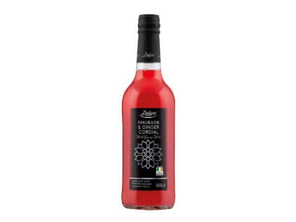 Deluxe Rhubarb & Ginger Cordial