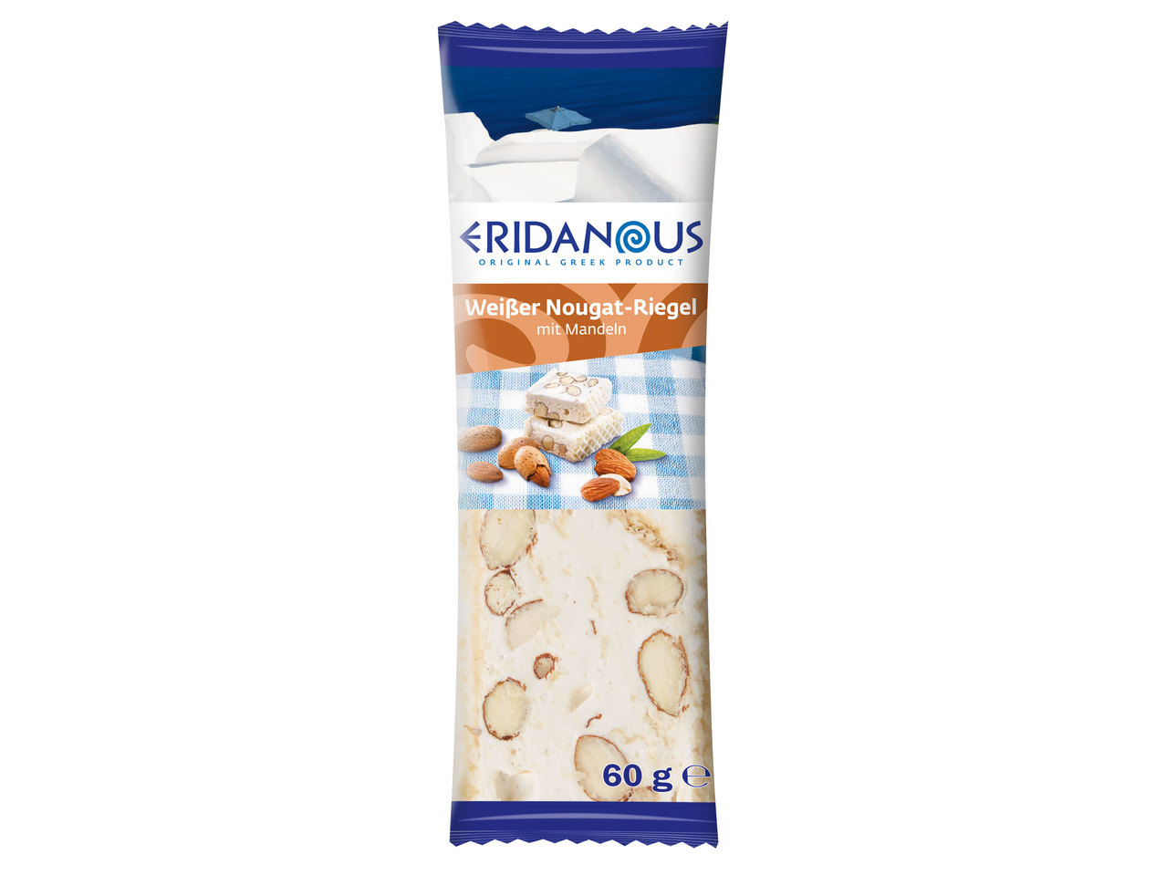 ERIDANOUS Weißer Nougat-Riegel