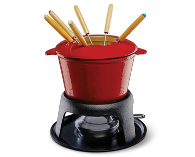 Crofton Cast Iron Fondue Set