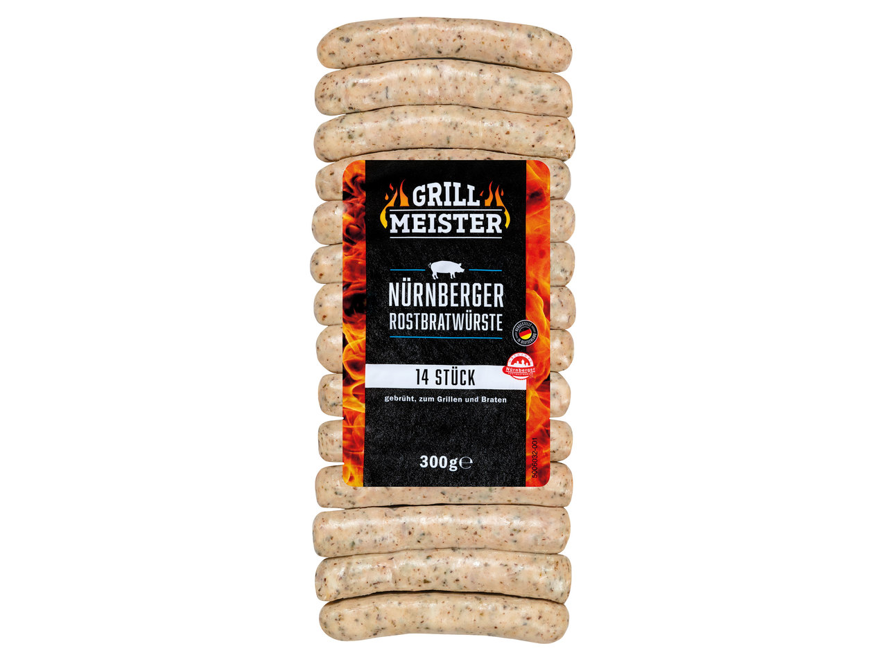 GRILLMEISTER Original Nürnberger Rostbratwürstel