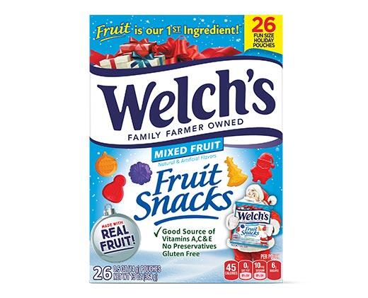 Welch's 
 Holiday Fruit Snacks