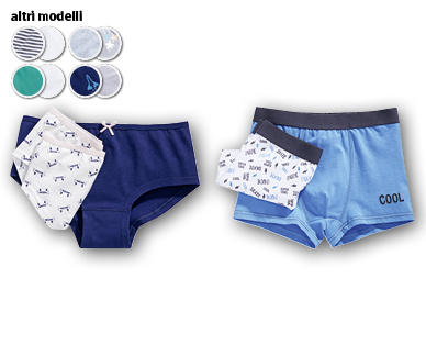 Boxer/Slip modello hipster per bambini ALIVE(R)