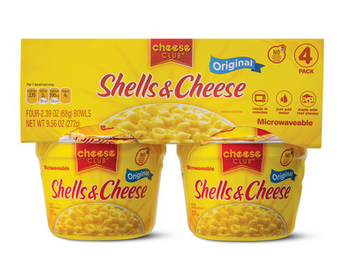 Cheese Club Shells & Cheese Cups