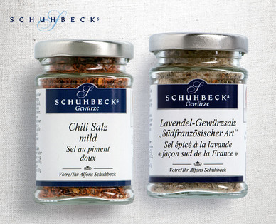 SCHUHBECKS Gewürzsalz