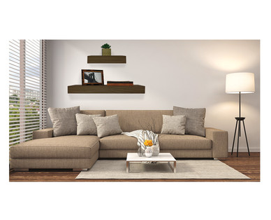 Huntington Home Plank Wall Shelf