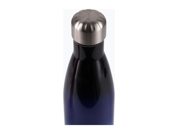 Water Bottle - Purple/Black