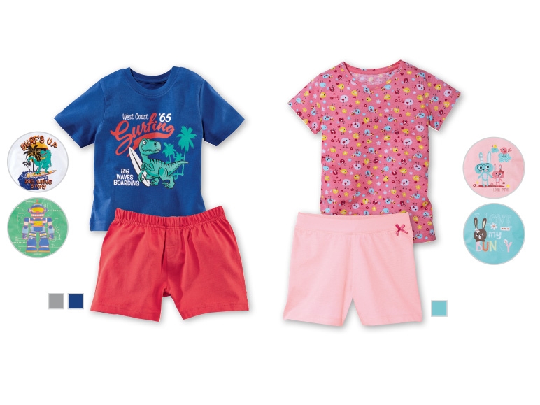 LUPILU(R) Girls' or Boys' Shortie Pyjamas