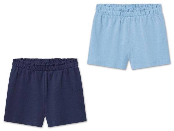 Kleinkinder Shorts, 2 Stück