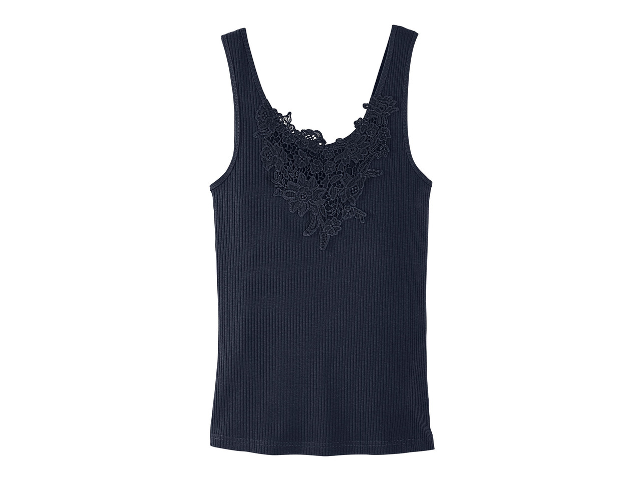 Ladies' Ribbed Vest