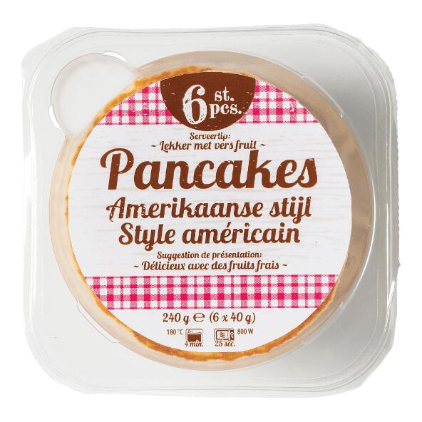 American pancakes, 6 st.