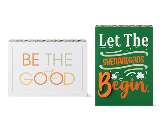 Huntington Home Reversible Block Sign
