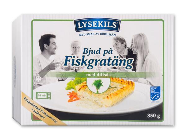 LYSEKILS Fiskegratin