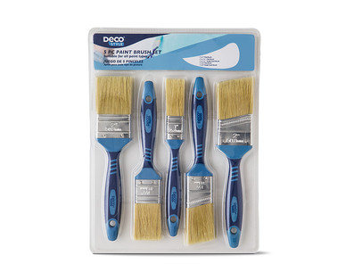 Deco Style 5-Piece Paint Brush Set