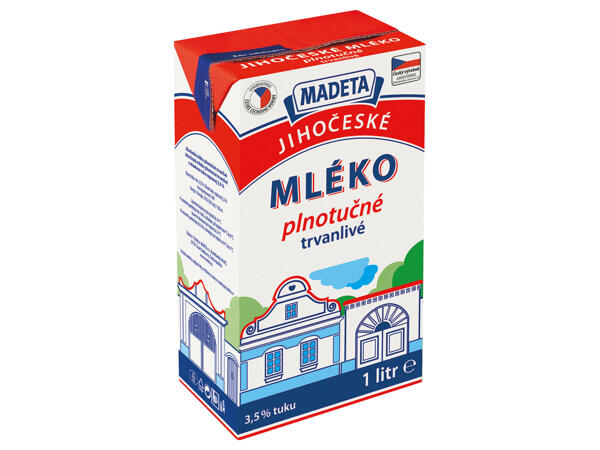 PLNOTUČNÉ MLÉKO TRVANLIVÉ