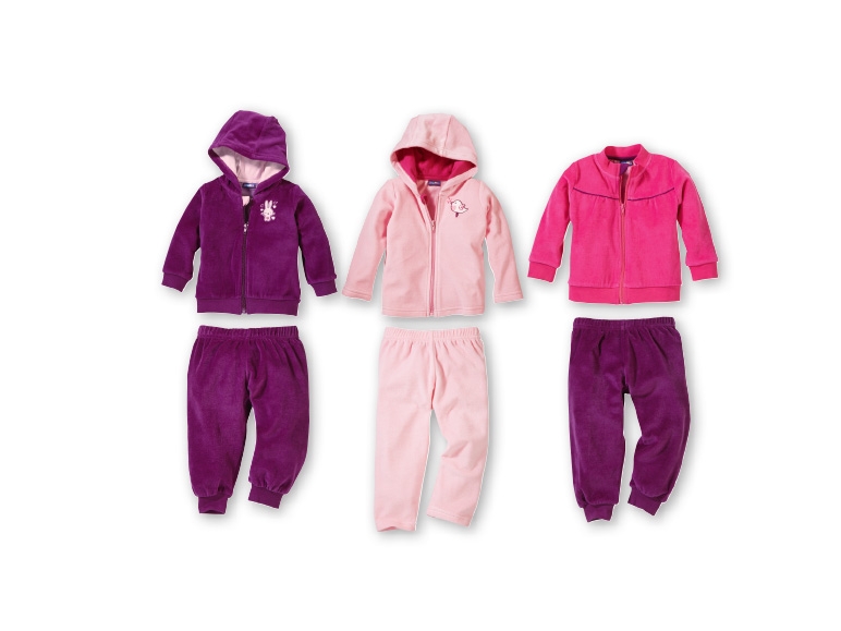 Lupilu Baby Girls' Velour Suit