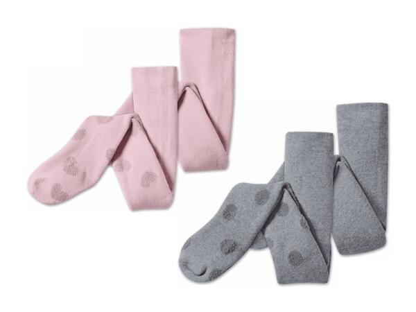 Baby Strickstrumpfhosen, 2 Stück