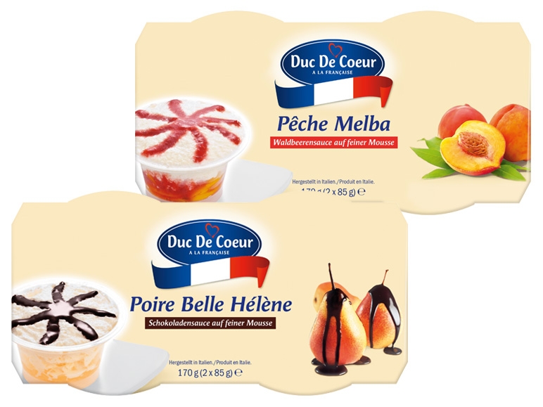 DUC DE COEUR Französische Dessert Spezialität
