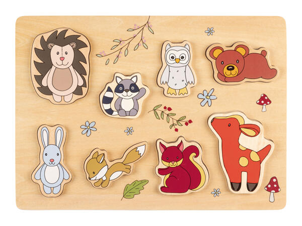 Playtive Wooden Puzzle / Pull Along Toy / Push Toy