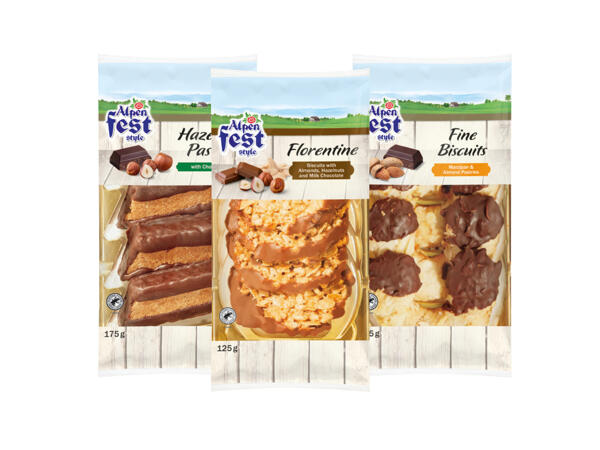 Biscuits selection