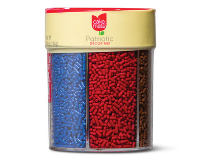 cake mate Patriotic Decor Mix