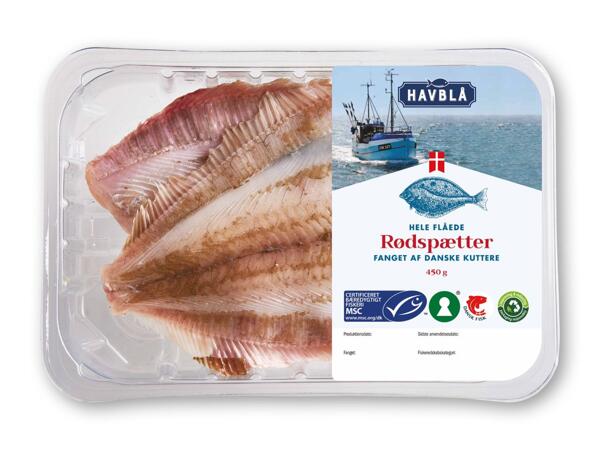 Danske hele rødspætter