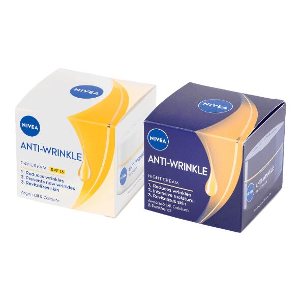 NIVEA(R) 				Anti-Falten-Tagescreme oder -Nachtcreme