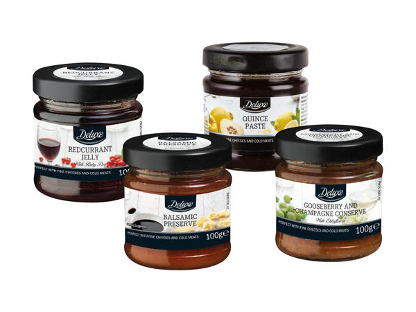 Savoury Conserves for Cheese