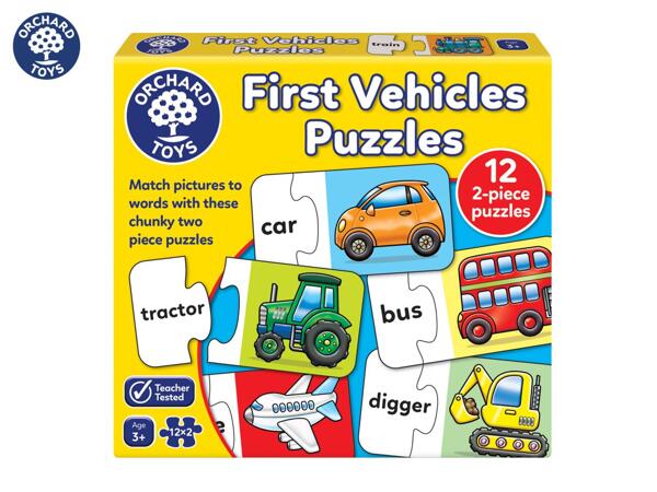 Orchard Toys First Vehicles Puzzles Mini Game