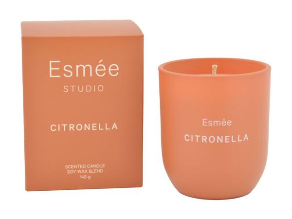 Bougie parfumée à la citronnelle premium Esmée