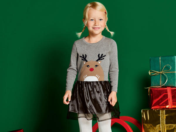Girls' Christmas Dress