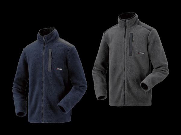 Veste en imitation de toison d'agneau pour homme