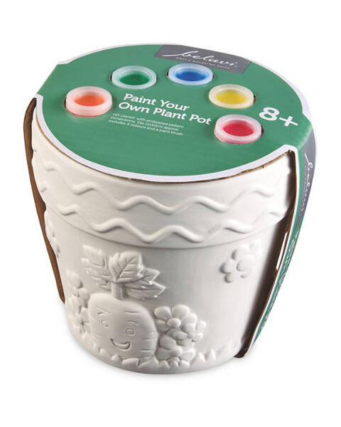 Paint Your Own Plant Pot