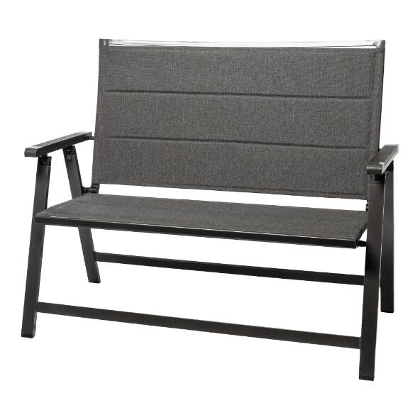 BELAVI(R) 				Banc de jardin en aluminium