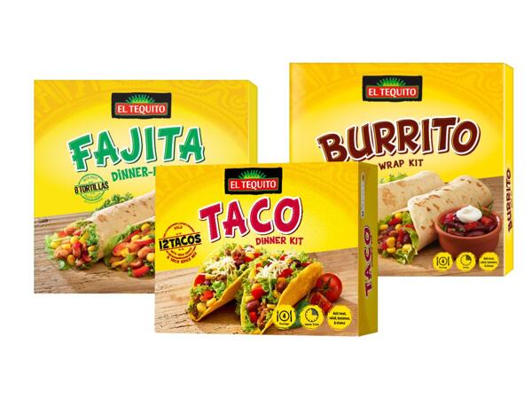Fajita, Burrito Wrap or Taco Dinner Kit