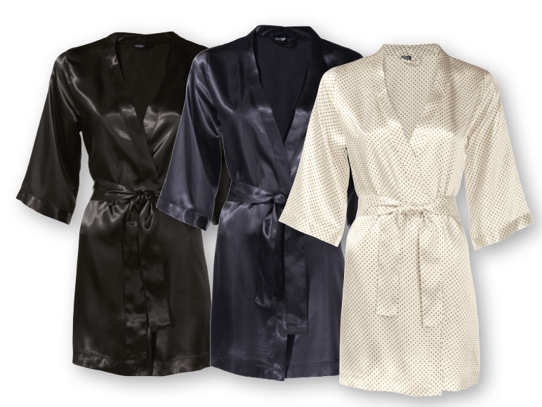 Esmara Lingerie(R) Ladies' Sateen Wrap Gown