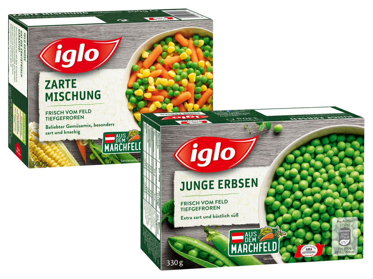 IGLO Gemüse erntefrisch